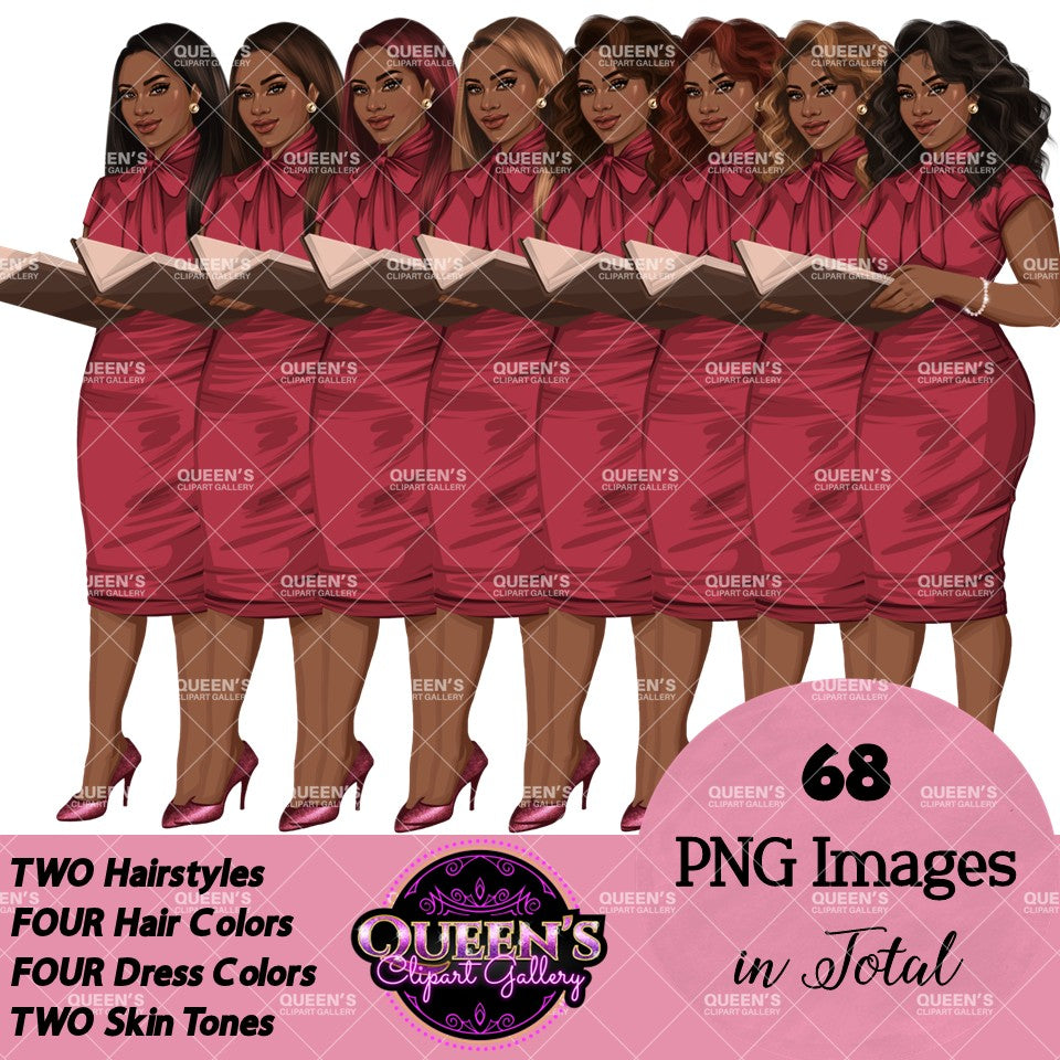 Teacher Clipart PNG | Professional Woman Clipart | Female Teacher PNG | Business Woman Clipart | Professional Woman Illustration