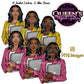African American woman | Lady boss clipart | Teacher clipart | Afro woman | Boss lady | Black girl magic | Fashion girl clipart | Afro girl