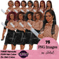 Professional Woman Clipart | Black Business Woman PNG | Afro Woman Clipart | Fashion Girl