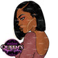 Afro girl clipart | Black girl clipart | Fashion clipart | Black woman clipart | Black girl magic | Fashion girl clipart | Girl boss