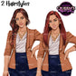 Business woman clipart with braided and straight hairstyles, blazer and pencil skirt PNG images with transparent backgrounds.