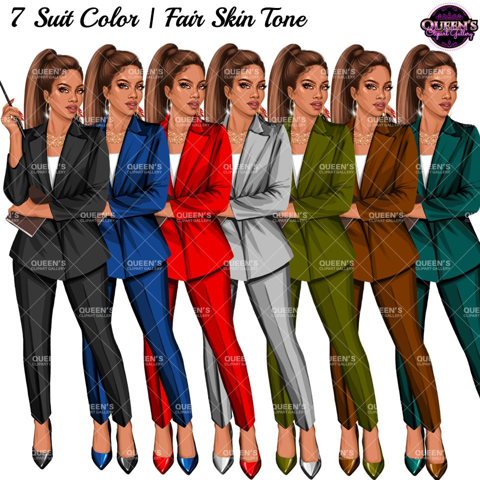 Teacher Clipart | Professional Woman PNG | Business Woman Clipart | Female Educator Illustration | Office Woman Illustration