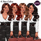 Fashion Woman Clipart PNG | Business Woman Clipart | Fashion Girl Illustration | Professional Woman PNG | Office Fashion Clipart