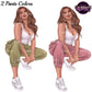 Curly Girl Clipart PNG | Fashion Woman Clipart | Curly Hair Clipart | Fashion Illustration | Woman Illustration