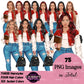 High School Teen Girl Clipart PNG | Diverse Teen Girls Clipart | Fashion Teen Girls | School Girl Graphics | Teenager PNG