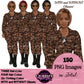Military Female Soldier | Afro Military Woman Clipart | Female Soldier PNG | Black Military Woman Clipart | Veterans Day Graphics