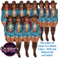 Western Cowgirl Woman Clipart PNG | Afro Country Girl Clipart | Black Cowgirl Fashion Illustration | Southern Woman Clipart