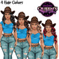 Fashion Woman Clipart PNG | Western Cowgirl Clipart | Stylish Woman Illustration | Denim Fashion Girl Clipart | Fashion Girl Clipart