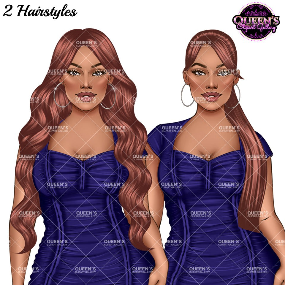 Fashion Woman Clipart PNG | Elegant Woman Clipart | Stylish Girl PNG | Fashion Illustration | Dress Clipart