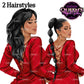 Back view, Red dress, Elegant woman, Fashion girl clipart, Fashion illustration clipart, Black girl magic, Woman in dress, Curvy woman png