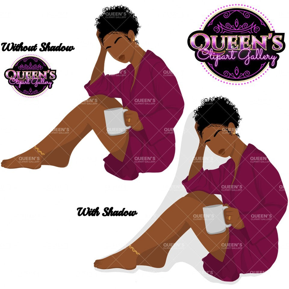 Black Woman Flat Clipart Bundle | Flat Illustration | Flat Design | Black Woman Clipart | Black Girl Magic