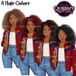 Afro Teen Girl Clipart PNG | Student Clipart | Teenager Clipart | Fashion Teen Girl PNG | School Girl Clipart