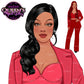 Business Woman Clipart | Woman In Suit Clipart | Boss Lady PNG | Fashion Woman Clipart | Fashion Girl Clipart