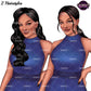 Fashion Woman Clipart PNG | Elegant Jumpsuit Clipart | Female Character Clipart | Fashion Illustration PNG