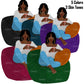 Flat Clipart Bundle, Afro woman drinks coffee, Afro girl clipart,  Black woman, Black girl magic, Fashion girl clipart, Relax at home, Coffee girl