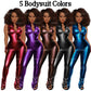 Afro woman in leather bodysuit, Girl boss, Lady boss, Black girl magic, Fashion girl clipart, Fashion illustration, Curvy girl clipart
