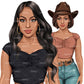 Afro Denim jeans girl, Jeans girl clipart, Woman clipart, Fashion girl clipart, Fashion illustration, Afro girl clipart,  Denim Girl Clipart