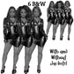 Afro woman in leather dress, Girl boss, Lady boss, Black girl magic, Fashion girl clipart, Fashion illustration clipart, Curvy girl clipart