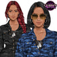 Army Clipart, Military Woman Clipart, Fashion Girl Clipart, Veteran Day Clipart, Afro Female Troops, Memorial Day, Veteran, Soldier