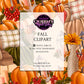 Fall Elements Clipart, Fall Décor Clipart, Cozy Autumn Clipart, Pumpkin Clip Art, Autumn Design, Autumn Craft, Autumn Leaves, Autumn Elements