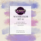 Watercolor Splashes and Brushstrokes Clipart, Watercolor Blobs, Watercolor Elements, PNG Watercolor Shapes Graphics Instant Download