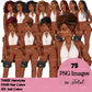 Afro woman in business suit, Black girl magic, Boss lady, Lady boss clipart, Fashion girl clipart, Business woman clipart, Afro woman in suit, Curvy girl clipart, Executive woman, Boss girl