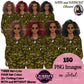 Army Clipart, Afro Military Woman Clipart, Fashion Girl Clipart, Veteran Day Clipart, Afro Female Troops, Memorial Day, Veteran, Soldier