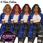 Coffee Girl Clipart, Denim Jeans Girl, Jeans Girl, Afro Girl Clipart, Fashion Girl Clipart, Jeans Girl Clipart, African American Clipart