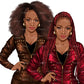 Women in leather clothes, Black girl magic, African American woman, Girl boss, Lady boss, Woman clipart png, Fashion girl clipart, Fashion illustration clipart, Curvy girl clipart