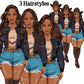 Country girl clipart, Jeans girl clipart, Summer girl clipart, Denim jeans, Woman clipart, Fashion girl clipart, Fashion illustration, Black girl magic, African American woman