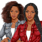 Leather pants, Denim jeans, African American woman, Afro girl clipart, Fashion clipart, Black woman clipart, Black girl magic, Fashion girl clipart, Girl boss clipart, Black girl png
