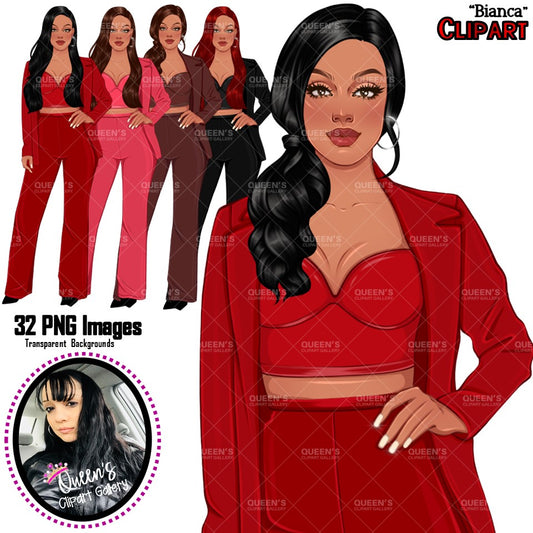 Lady boss, White woman clipart, illustration girl clipart, Girl clipart, fashion clipart, Fashion girl clipart, Girl boss clipart, White girl png, Fashion illustration clipart, Curvy girl, Woman in suit, Business woman
