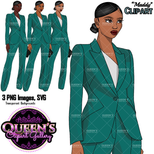 Black girl PNG, Afro girl clipart, Fashion girl clipart, Black woman clipart, Black girl magic, Curvy girl clipart, Business woman, Curvy