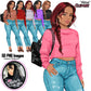 Denim jeans girl, Jeans girl clipart, Teenager clipart, Fashion girl clipart, Fashion illustration, Teen girl clipart, Denim Girl Clipart