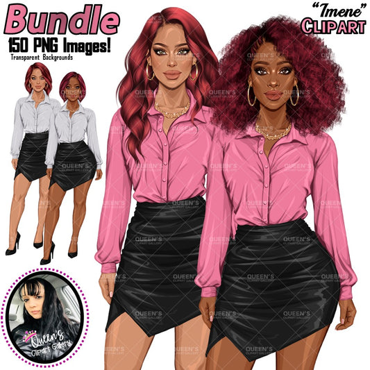Afro woman, Boss lady, Business Lady, Lady boss, Boss babe, Fashion girl clipart, Business woman, Fashion illustration, Woman in skirt