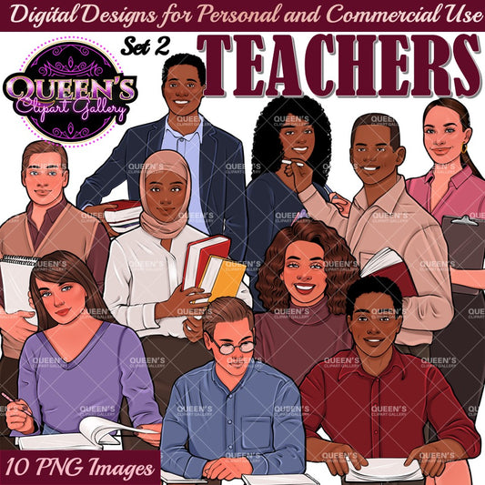 Teacher clipart, Teachers, Teaching clipart, Lady Boss clipart, Afro Teacher clipart, Teacher's Day clipart, Fashion girl, Boss Woman