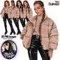 Girl in bubble jacket, Woman winter fashion, Girl in leather pants, Fashion clipart, Fashion girl clipart, Braided hair, Afro girl clipart