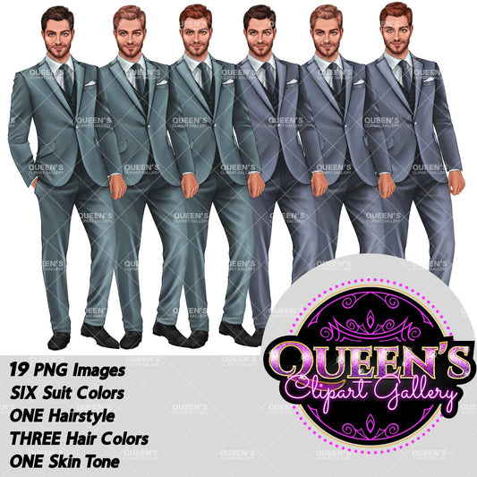 Man clipart, Business man clipart, Boyfriend clipart, Casual man clipart, Boy clipart, Male clipart, White man clipart, Man in suit, Teacher