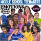 Emotional Teens Clipart, Teenagers, Mature High school students, Teenagers in school, Back to school, Students, Emotions, Afro Teens Clipart