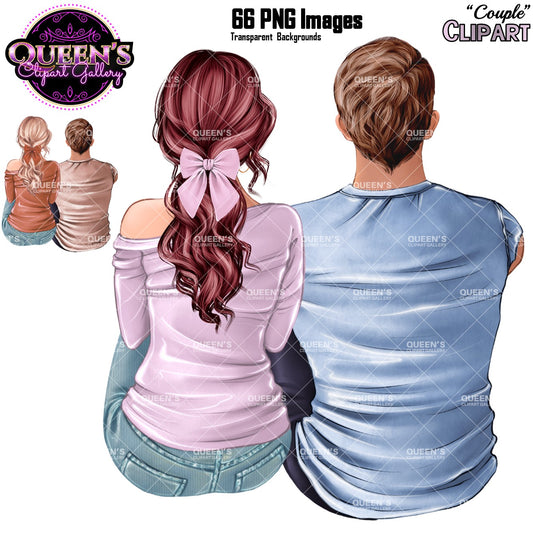 Couple clipart, Friends clipart, Boyfriend clipart, Fashion couple, Family clipart, Custom girlfriend and boyfriend clipart, Lovers clipart