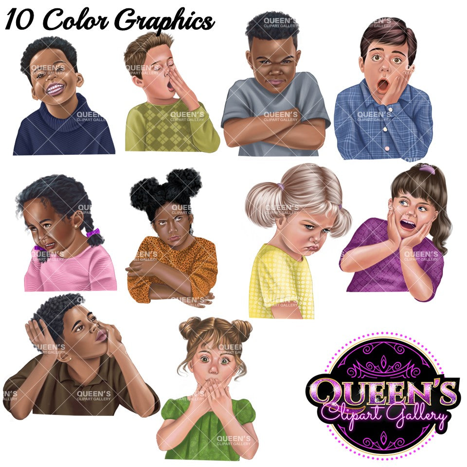 Emotional kids clipart, Kids Emotions and Feelings, Emotion kids clipart, Kiddos clipart, Primary grade students, Kids, Children clipart