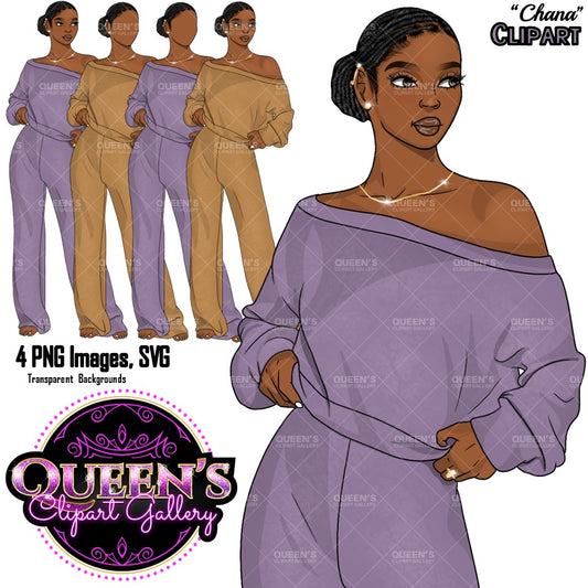Afro girl clipart, Black girl clipart, Fashion clipart, Black woman clipart, Black girl magic, Fashion girl clipart, Girl boss, Curvy girl