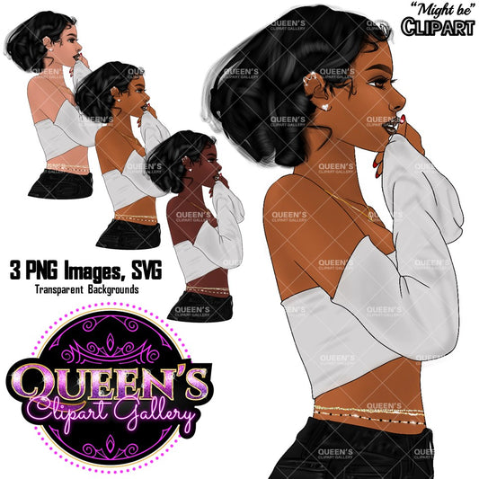Teenager, Afro girl clipart, Fashion girl clipart, Black girl clipart, Black girl magic, Young girl clipart, Teen clipart, Black girl png