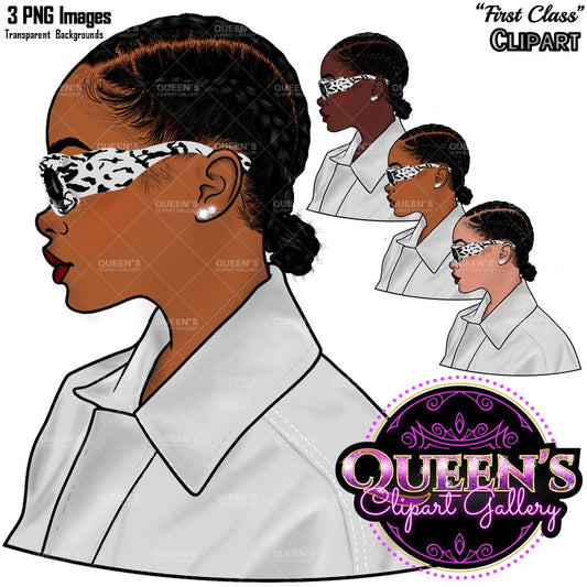 Face clipart, Afro girl clipart, Fashion girl clipart, Girl boss clipart, Girl in sunglasses, Black woman, Black girl magic Teenager clipart