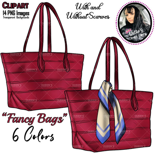 Fashion Clipart, Designer Bag, Bag Clipart, Fashion Bag Clipart, Purse Clipart, Fashion illustration, Planner Girl Clipart, Glam Girl PNG