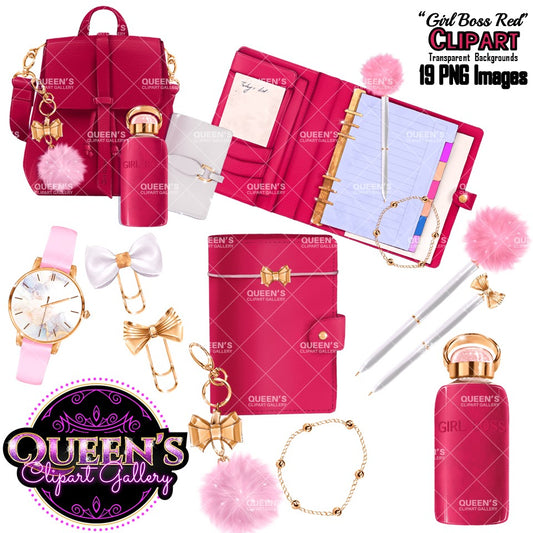 Boss Babe clipart, Business woman clipart, Lady boss clipart, Business stickers, Goodnotes, Girl accessory stickers, Digital planner element