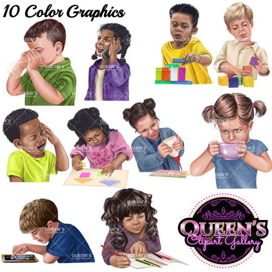 Action kids clipart, Kids in action clipart, Elementary students, Children clipart, Young Kids clipart, Kiddos clipart, Kids clipart