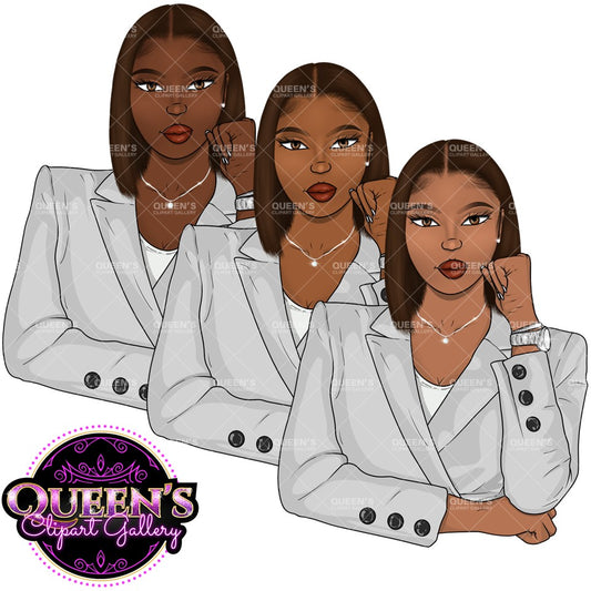 Boss Lady, Boss Woman Clipart, Fashion girl clipart, Girl boss clipart, Black girl, Afro girl clipart, Fashion girl clipart, African American woman