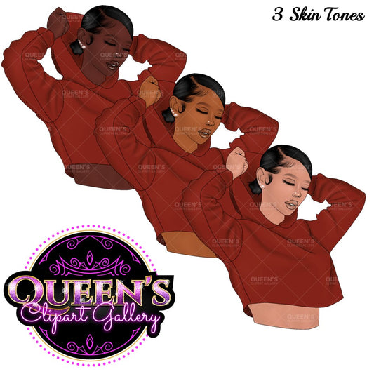 Teenager clipart, Teen girl clipart, Afro girl clipart, Black woman clipart, Black girl magic, Fashion girl clipart, Girl clipart, Teenager