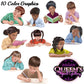 Young students reading and writing, Elementary students, Primary grades students, Kids, Kiddos,  Student clipart, Children clipart, Young kids clipart, Back to School, young girl clipart, young boy clipart, Students reading